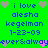 Green background with blue text reading 'i love alesha kegelman 1-23-09' and 'ever&always', featuring gray and pink heart icons in a repeating pattern.