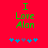 Green text "I Love Alon" on red background with blue and purple star icons below, two versions differ in star arrangement.