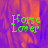 Green pixelated text 'Horse Lover' on a purple and orange gradient background with visible pixelation and color bleeding.