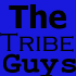 12 character portraits with text labels, featuring a blue header reading "The TRIBE Guys" and names like Bray, Ryan, Ethan, Pride, Jack, Ved, Luke, Lex, Jay, Ram, Patch, KC