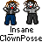 Animated contact sheet of a pixelated character performing various poses with text labels beneath each frame.