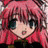 A 48x48 pixel animated buddy icon featuring a chibi-style anime character with pink hair and large eyes on the left, paired with text reading "Anime IM" and "cOm" on a black background to the right.