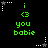 Green text and symbols on black background with white star-shaped corner markers, arranged in a pattern