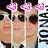 Animated icon featuring a person with dark hair and sunglasses, pink heart symbols above the head, and text overlays including "Jo Bro Love" and "NICK".