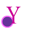 four and five shows animated changes in letter shapes, colors, and circular overlays on a gray background