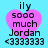 A static image with a light blue background featuring four identical pink heart shapes arranged in two , each containing text and symbols