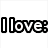 six distinct pixelated images including text, a baseball, and two people with curly hair