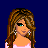Pixel art contact sheet showing a female character's head, torso, and legs across frames with overlaid text on dark blue background.
