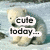 A polar bear on ice with text overlays changing : 'cute today...', 'dead tomorrow...', and 'help stop global warming!'