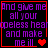 Four identical display purple text on black background with red border, each containing a heart symbol that changes from single to double then to two separate hearts