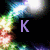 six shows a sequence where individual letters form the name 'KAYLI' against a colorful, blurred background with green and blue hues