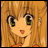 A pixelated anime-style character with long blonde hair and green eyes on the left, next to a black background with white text reading "Anime IM" above smaller stylized text on the right.