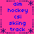 A static digital image displays a of text labels on a bright pink background with blue and dark purple elements. The layout features repeated words arranged in and , bordered by decorative symbols