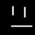 A black-and-white animated icon set with four of pixelated symbols on alternating black and white backgrounds