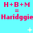 Pixelated pink text and symbols on cyan background with animated white sparkles appearing and disappearing in
