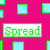 A static digital image with four distinct sections: pink background with green-bordered text, red background with purple text, and a heart-shaped object on light pink.
