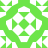 Green and white pixelated geometric pattern with central diamond shape surrounded by eight white diamond-like forms on a green background.