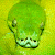 A 50x50 pixel animated buddy icon featuring a green snake on the left and "Original Icons .com" text on the right, displayed as a contact sheet with two frames.