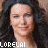 A 3x2 contact sheet of a Gilmore Girls-themed animated buddy icon showing two female characters with labeled names and repeated text elements across six frames.