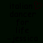 A dark background displays text and a heart symbol with visible pixelation in two side-by-side views.