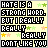 Pixelated text-based icon with 'HATE IS A STRONG WORD. BUT I REALLY REALLY REALLY REALLY DONT LIKE YOU' on a light yellow background, animated color changes in the word 'REALLY'.