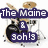 Six -aligned buddy icons featuring drum kits with overlaid text in distinct color blocks, each icon displaying unique text phrases