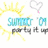 Six distinct display text and symbols: sun, heart, peace sign, smiley face, baseball glove, and colorful dots with 'ENJOY IT BABEYY' in green