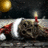 A pixelated image shows a character lying on the ground with a candle, next to bold red text reading "HO HO HO".