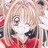 A pixelated anime-style character with light brown hair and red clothing appears on the left side of a contact sheet, while the right side displays white text reading "Anime IM" above smaller stylized text against a black background.