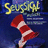 Pixelated image divided into four quadrants with text and a cartoon hat on blue background.