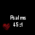 Pixelated text and red heart icons on a black background with white lettering.
