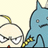 Pixelated cartoon characters with one holding a yellow object, set against a black background with white text reading "We're Watching You".