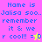 Pixelated text on colored backgrounds with a yellow star and pink star in different frames.