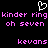 Pixelated icon with pink text and a white heart symbol on black background.