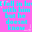 Cyan text on bright pink background repeats 'fell in luv with him but he doesnt know' across multiple , interspersed with white star and dot patterns