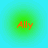 Four identical circular icons with green-to-cyan gradient backgrounds display orange text reading 'Ally' in pixelated font.