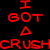 Pixel art animation of two figures in red dresses with black hair, performing a synchronized pose change against a black and white background with repeated text.