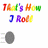 Animated contact sheet of a 48x48 pixel buddy icon showing sequential frames with text and motion effects.