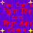 Red text on purple background with yellow stars, repeating 'You Can't Fight The Tears That Ain't Comin' in pixelated style.