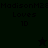 Dark green background with repeated text and star symbols in black and green.
