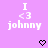 Pixelated text and heart symbols on a solid purple background with two identical side-by-side layouts.