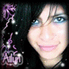 nine anime-style character portraits with 'Alun' text, each in distinct color filters and poses