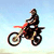 Animated contact sheet showing two frames of a motorcyclist and helmet with text "Live" and "Free" in red/blue pixelated font.
