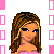 Pixel art contact sheet showing a dancer character in pink ballet attire with visible text "dancers kick butt" on the right side of the frame.
