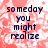 Pixelated text on a red and white patterned background with four distinct sections of dark blue lettering.