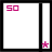 Pixelated icon with pink and blue text reading 'SO BABY TRUN YOUR LOVE UP' on white background, bordered by alternating pink and light-blue stars.