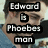 Pixelated image of a person with text overlays and heart symbols in a