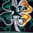 A pixelated icon shows a four-leaf clover with green leaves and silver stems on the left, transitioning to a golden-yellow clover on the right, next to red background with text "the drunken irish" in dark green pixelated font.