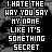 A static digital image displays repeated text in a pixelated font against a dark background with faint grayscale patterns.