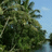 Pixelated landscape image with green foliage and blue sky, accompanied by cyan text reading SUMMER, OH, and SEVEN on black background.